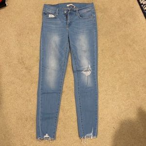 Levi super skinny jeans